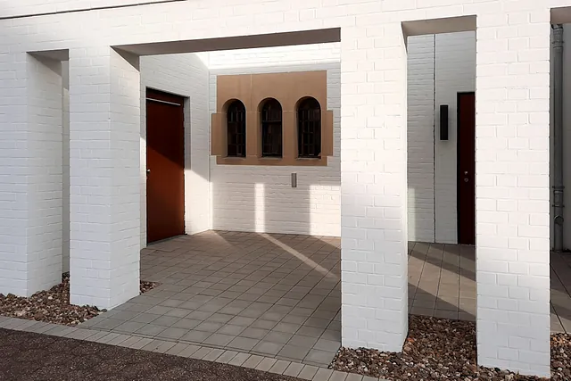 Detail der Außenansicht