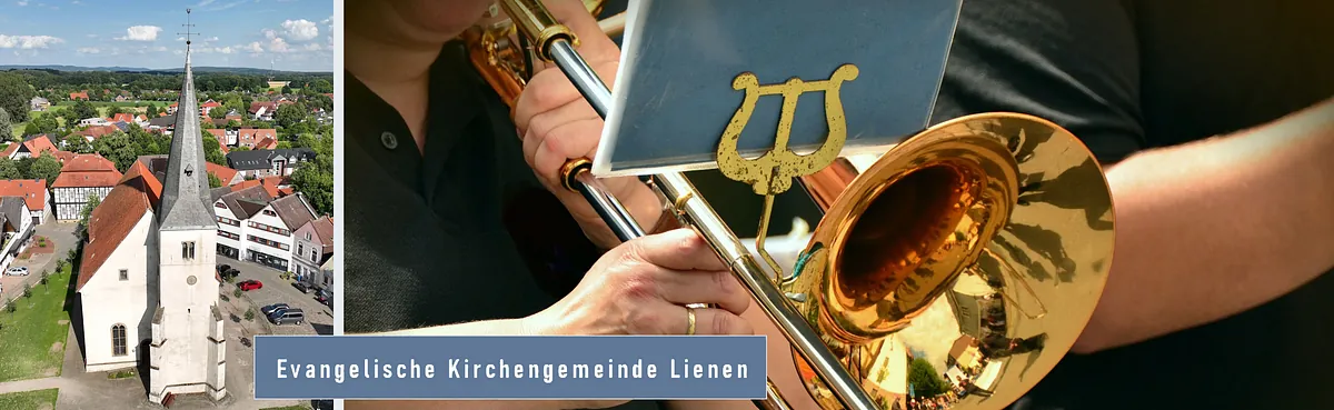 Detail einer Posaune