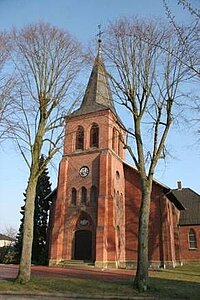 Kattenvenner Kirche im Herbst
