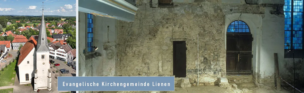 Turmwand ohne Putz während der Ausgrabungen