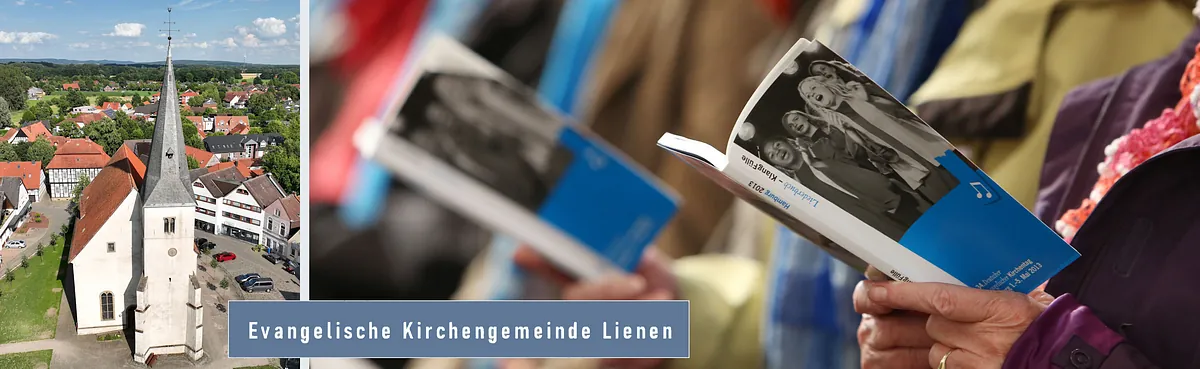 Bildausschnitt eines Chores mit Notenheften