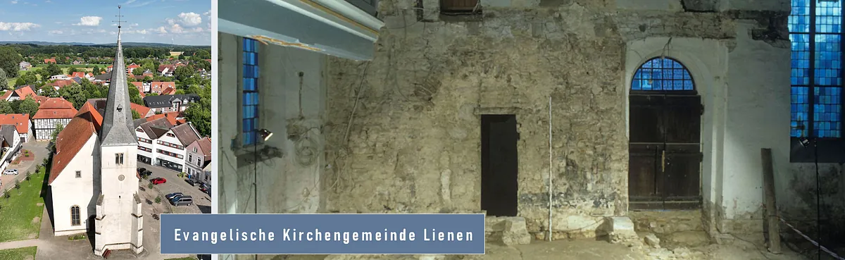 Turmwand ohne Putz während der Ausgrabungen